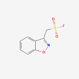 (1,2-Benzoxazol-3-yl)methanesulfonylfluoride