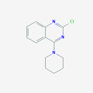 molecular formula C13H14ClN3 B1363795 2-Chloro-4-(piperidin-1-yl)quinazoline CAS No. 59870-45-0