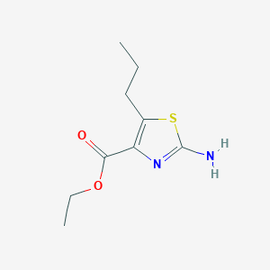 Ethyl 2-amino-5-propyl-4-thiazolecarboxylate