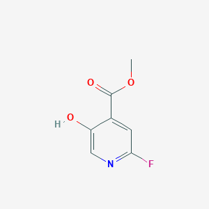 Methyl 2-fluoro-5-hydroxyisonicotinate