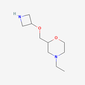 2-((Azetidin-3-yloxy)methyl)-4-ethylmorpholine