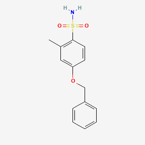 4-(Benzyloxy)-2-methylbenzenesulfonamide