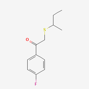 2-(Sec-butylthio)-1-(4-fluorophenyl)ethan-1-one