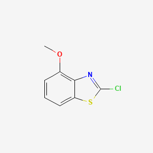 molecular formula C8H6ClNOS B1363808 2-Chloro-4-methoxybenzo[d]thiazole CAS No. 3507-27-5