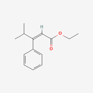 Ethyl (2Z)-4-methyl-3-phenylpent-2-enoate