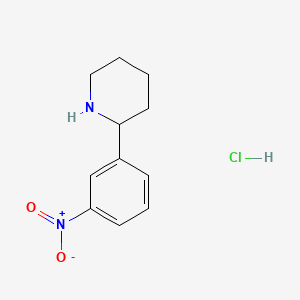 2-(3-Nitrophenyl)piperidinehydrochloride