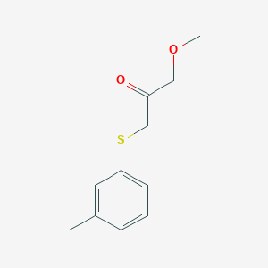 1-Methoxy-3-(m-tolylthio)propan-2-one