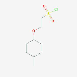 2-((4-Methylcyclohexyl)oxy)ethane-1-sulfonyl chloride