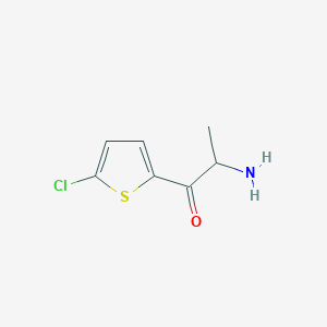 2-Amino-1-(5-chlorothiophen-2-yl)propan-1-one