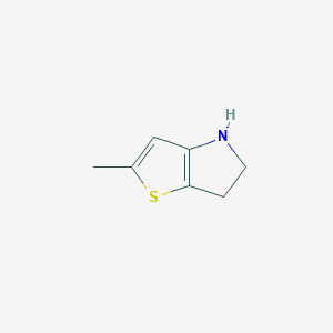 2-methyl-4H,5H,6H-thieno[3,2-b]pyrrole