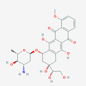 molecular formula C27H31NO11 B136383 表柔比星醇 CAS No. 76155-56-1