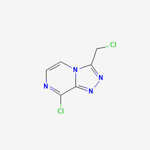 8-Chloro-3-(chloromethyl)-[1,2,4]triazolo[4,3-a]pyrazine