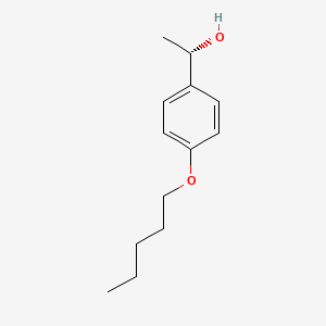 (1S)-1-[4-(pentyloxy)phenyl]ethanol