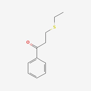 3-(Ethylsulfanyl)-1-phenylpropan-1-one