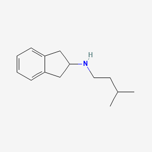 n-Isopentyl-2,3-dihydro-1h-inden-2-amine