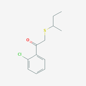 2-(Sec-butylthio)-1-(2-chlorophenyl)ethan-1-one