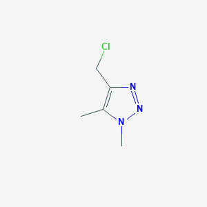 4-(chloromethyl)-1,5-dimethyl-1H-1,2,3-triazole