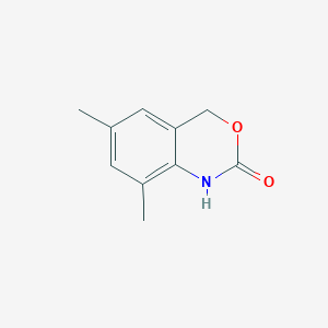 molecular formula C10H11NO2 B13638412 6,8-Dimethyl-1H-benzo[d][1,3]oxazin-2(4H)-one 