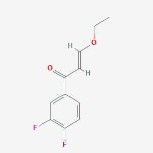 1-(3,4-Difluorophenyl)-3-ethoxyprop-2-en-1-one