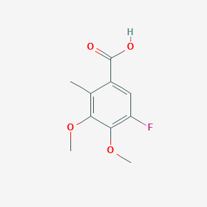 5-Fluoro-3,4-dimethoxy-2-methylbenzoic acid