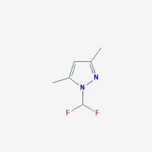 molecular formula C6H8F2N2 B1363854 1-(Difluoromethyl)-3,5-dimethylpyrazole 