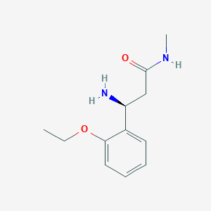 (S)-3-Amino-3-(2-ethoxyphenyl)-N-methylpropanamide