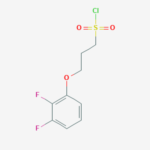 3-(2,3-Difluorophenoxy)propane-1-sulfonyl chloride