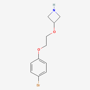 3-(2-(4-Bromophenoxy)ethoxy)azetidine