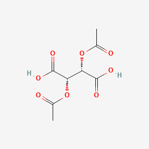 molecular formula C8H10O8 B1363868 (+)-二乙酰基-D-酒石酸 CAS No. 66749-60-8