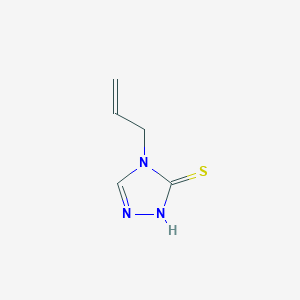 molecular formula C5H7N3S B1363869 4-烯丙基-4H-[1,2,4]三唑-3-硫醇 CAS No. 52231-28-4