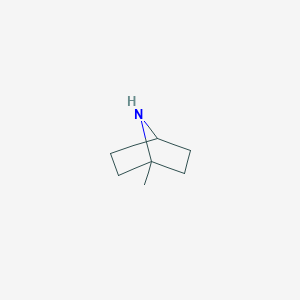 molecular formula C7H13N B13638707 1-Methyl-7-azabicyclo[2.2.1]heptane 