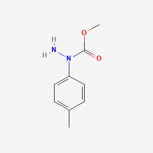 Methyl 1-(p-tolyl)hydrazinecarboxylate