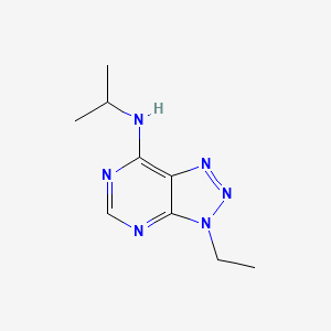 3-Ethyl-N-isopropyl-3h-[1,2,3]triazolo[4,5-d]pyrimidin-7-amine