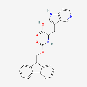 2-({[(9H-fluoren-9-yl)methoxy]carbonyl}amino)-3-{1H-pyrrolo[3,2-c]pyridin-3-yl}propanoic acid