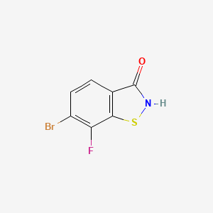 6-Bromo-7-fluorobenzo[d]isothiazol-3(2H)-one