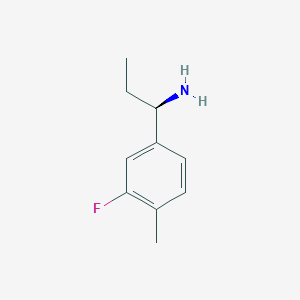 (R)-1-(3-fluoro-4-methylphenyl)propylamine