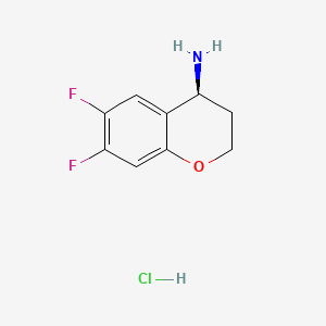 (S)-6,7-Difluorochroman-4-amine hydrochloride