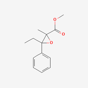 Methyl 3-ethyl-2-methyl-3-phenyloxirane-2-carboxylate