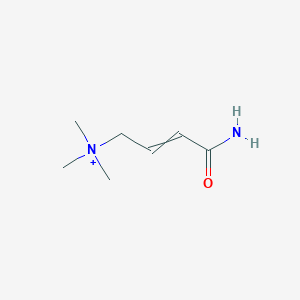 (4-Amino-4-oxobut-2-enyl)-trimethylazanium