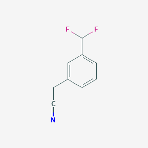 2-(3-(Difluoromethyl)phenyl)acetonitrile