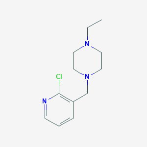 1-((2-Chloropyridin-3-yl)methyl)-4-ethylpiperazine