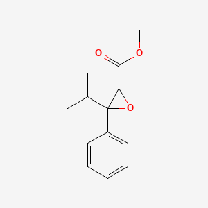 Methyl 3-isopropyl-3-phenyloxirane-2-carboxylate