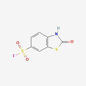 2-Oxo-2,3-dihydro-1,3-benzothiazole-6-sulfonyl fluoride