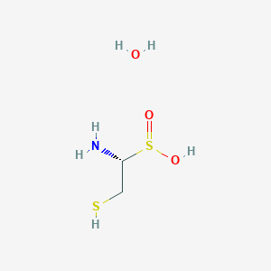 (1R)-1-Amino-2-mercaptoethanesulfinic acid hydrate