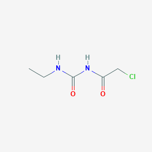 molecular formula C5H9ClN2O2 B1363930 1-(2-氯乙酰)-3-乙基脲 CAS No. 4791-24-6