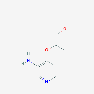 4-((1-Methoxypropan-2-yl)oxy)pyridin-3-amine