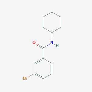 molecular formula C13H16BrNO B1363932 3-溴-N-环己基苯甲酰胺 CAS No. 59507-55-0