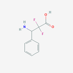 3-Amino-2,2-difluoro-3-phenylpropanoic acid