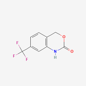 7-(trifluoromethyl)-2,4-dihydro-1H-3,1-benzoxazin-2-one