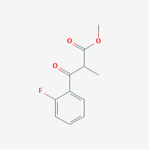 Methyl 3-(2-fluorophenyl)-2-methyl-3-oxopropanoate